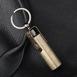 Logam Keychain Padang Gurun Kelangsungan Hidup Ringan 10,000 Menggunakan Minyak Tanah Ringan Pria Hadiah Menyenangkan Gadget