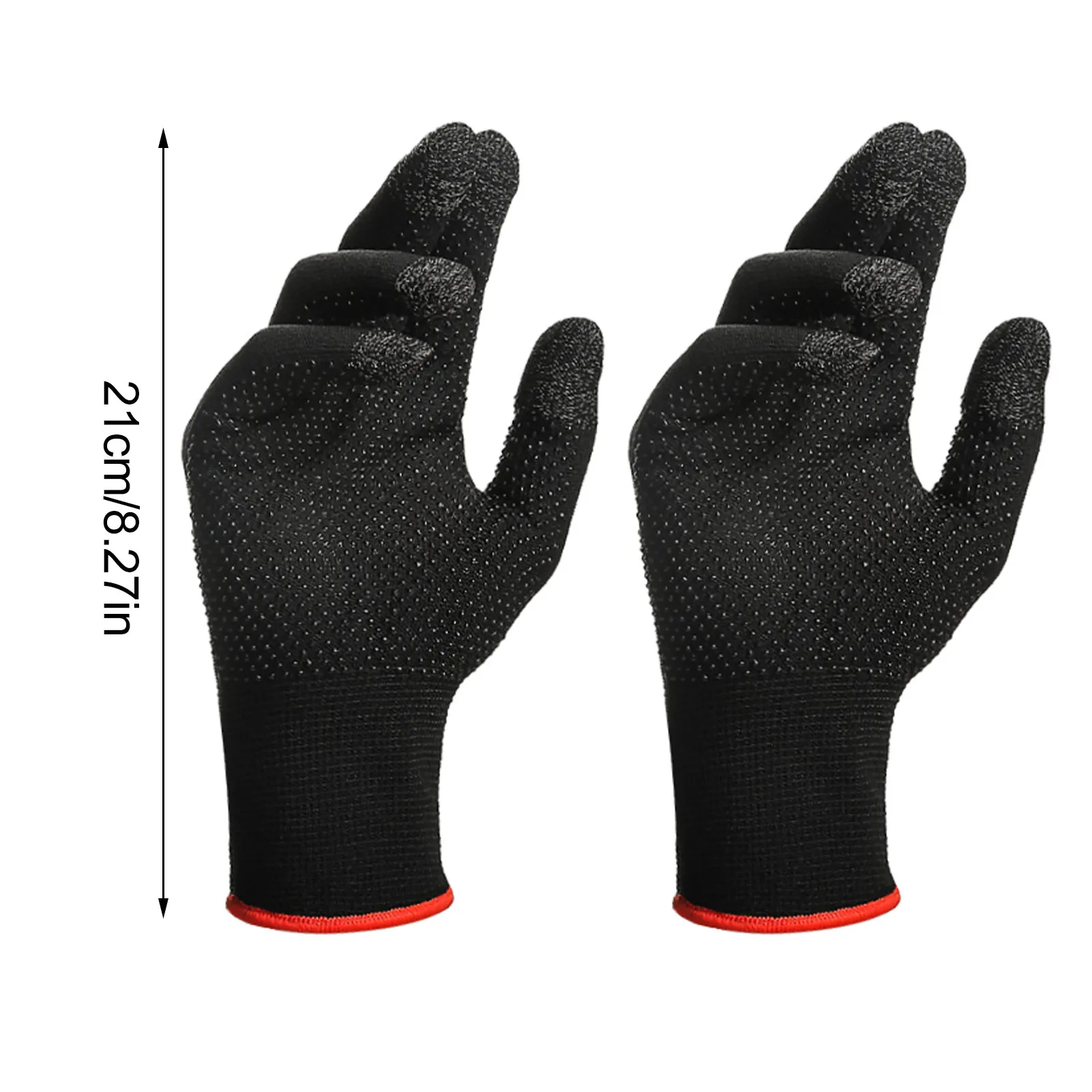 2 Pcs Winter Thermische Handschuhe Winter Handschuh Touch Screen Handschuh Touch Finger Mit Dot Silica Gel Palm Nicht-Slip design Unterstützung Fast