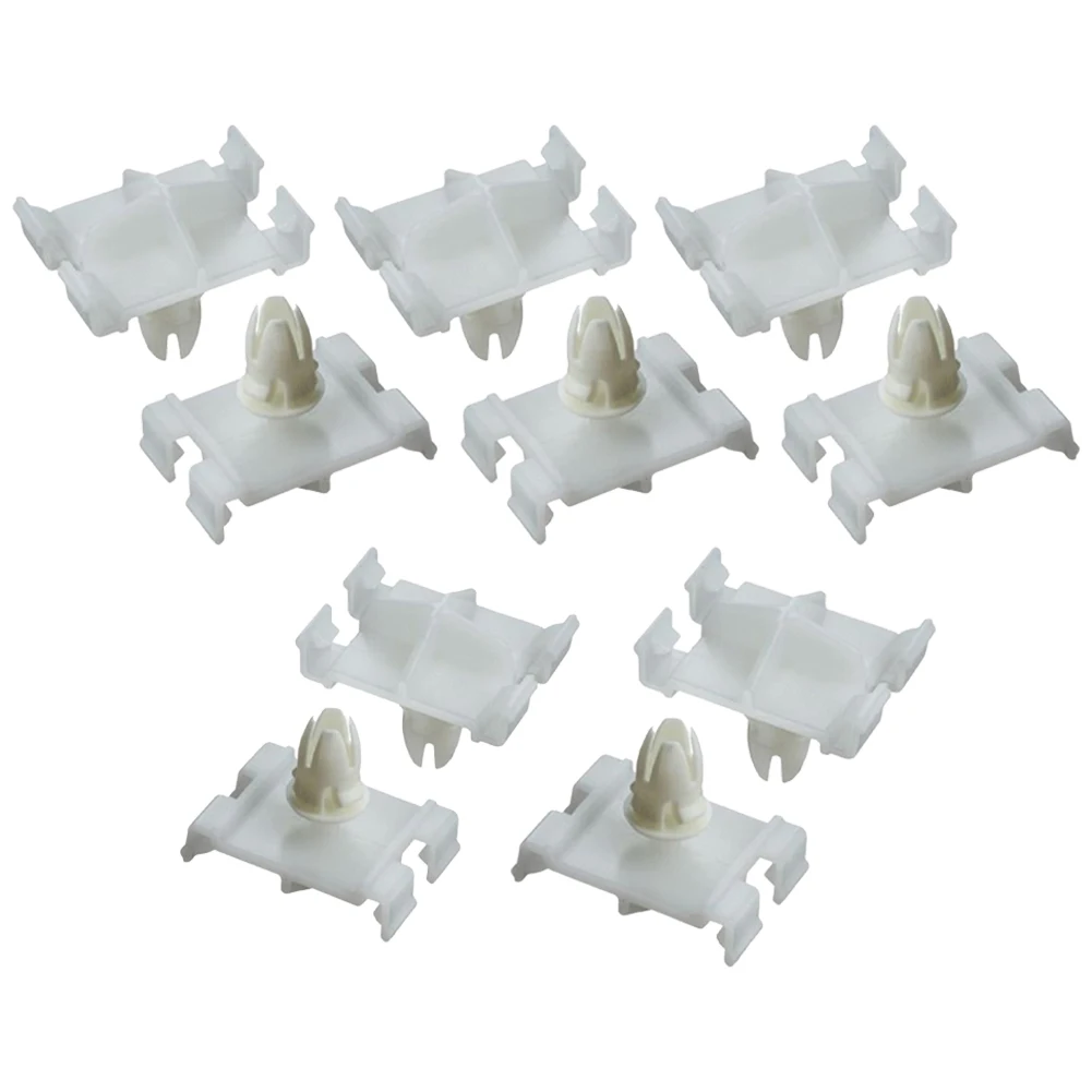 Secure and Reliable Fitment For MercedesBenz C CLK W202 W203 W208 W210 CL203 Body Side Molding Clips (Pack of 10)