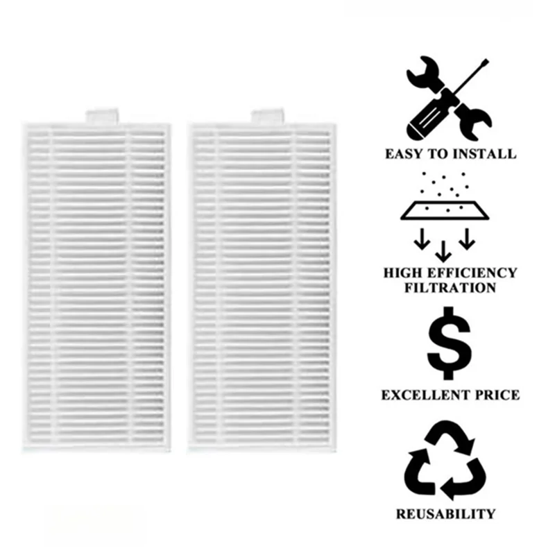 A74X-17PCS Per 360 Per Botslab S8 Plus/S8/S8 Plus Per EZVIZ RE4/RE5 Plus Accessori Per Vaccum Cleaner Principale Spazzola Laterale Filtri Mop