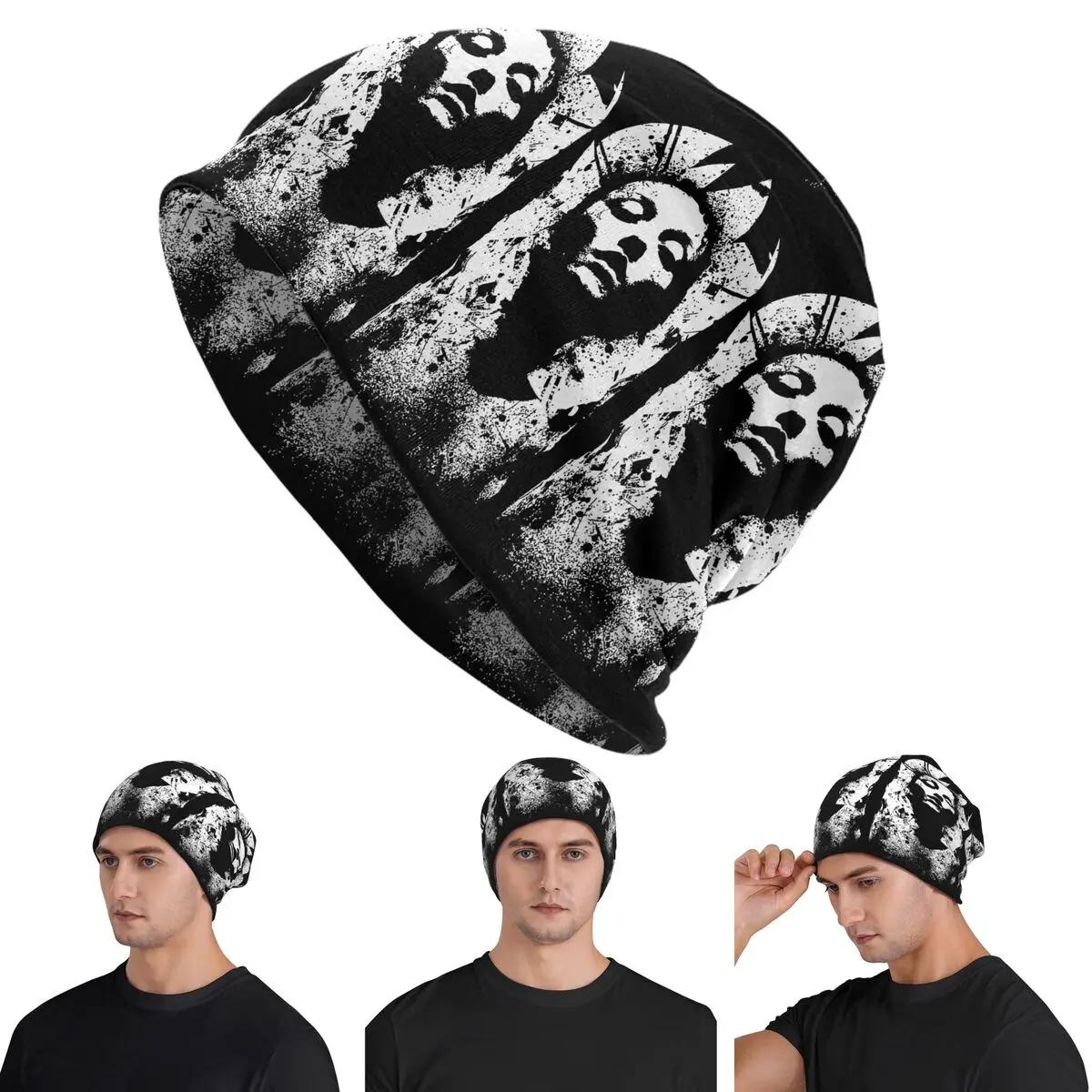 Converge Jane Doe Warm Knitted Cap Fashion Bonnet Hat Autumn Winter Outdoor Beanies Hats for Unisex Adult