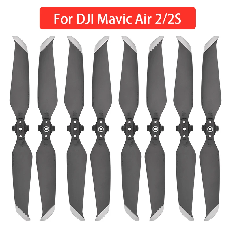 4 пары 7238F пропеллеры реквизит для DJI Mavic Air 2/DJI AIR 2S низкий уровень шума CW CCW Веер-крыло быстросъемные крылья аксессуары для дрона