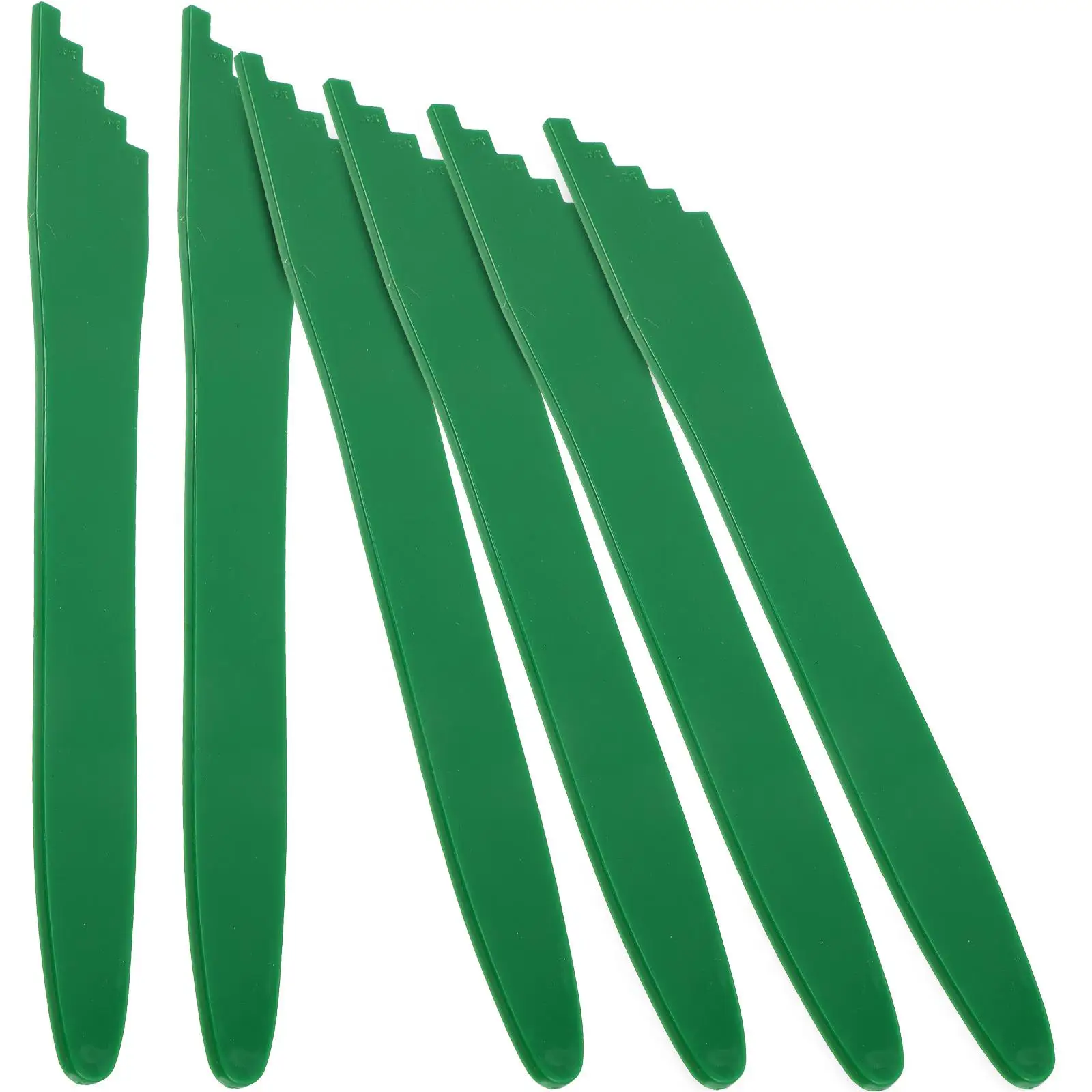 

6 Pcs Canning Bubble Remover Reusable Plastic Food Measuring Stick Tool Kitchen Gadgets Household Canning Measurer
