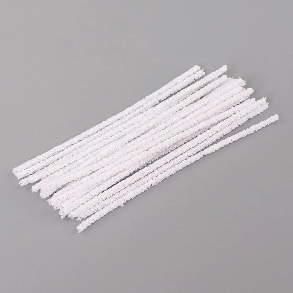 50pcs Cotton Smoking Pipe Cleaners Smoke Tobacco Pipe Cleaning Tool White Cigarette Holder Accessories pipe mouth Cleaners tools