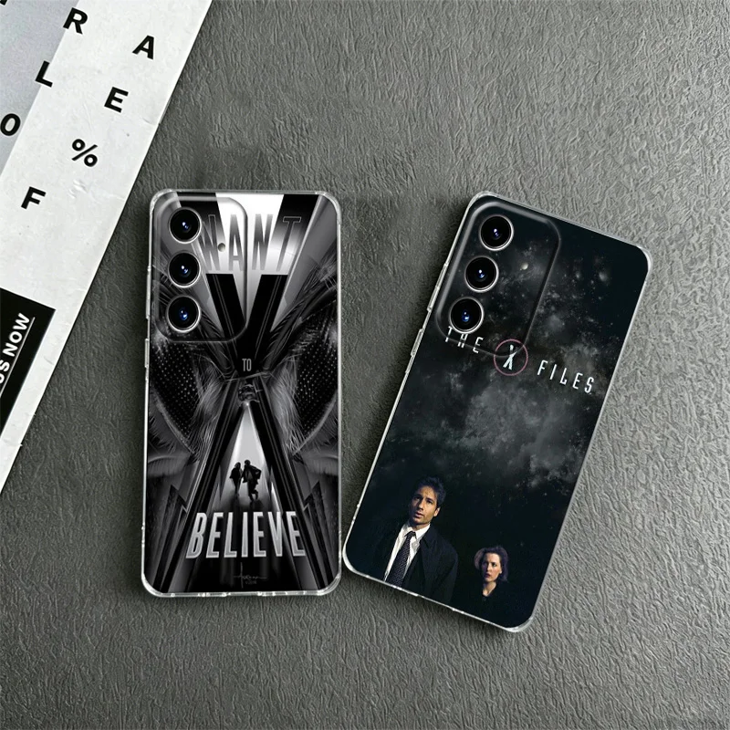 The X Files I Want to Believe Phone Case for Samsung A53 A52S A33 A32 A32 A22 A13 A12 Galaxy A04E A03S Core A02S A50S A51 A71 A7