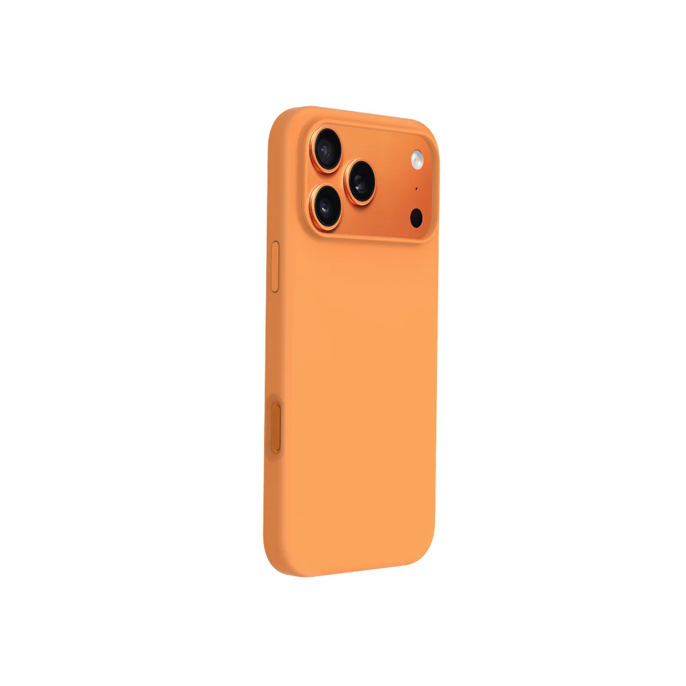 KZDOO Mag iCoat Magnetische Stootvaste Telefoonbeschermhoes Luxe Zachte Vloeibare Siliconen Achterkant Cover voor iP17/17air/17ro/17promax