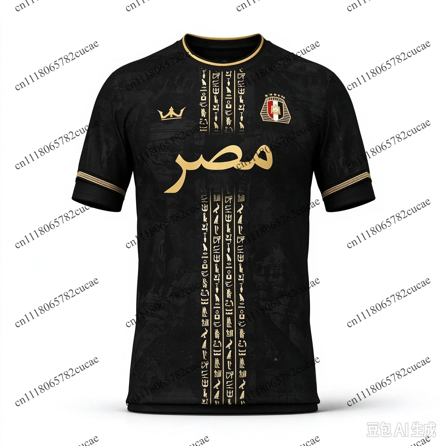 Custom Diy Name Number Egypt 2026 Soccer Jersey Men Women Football T Shirt Egyptian Flag Team Uniform For Training Casual Sport