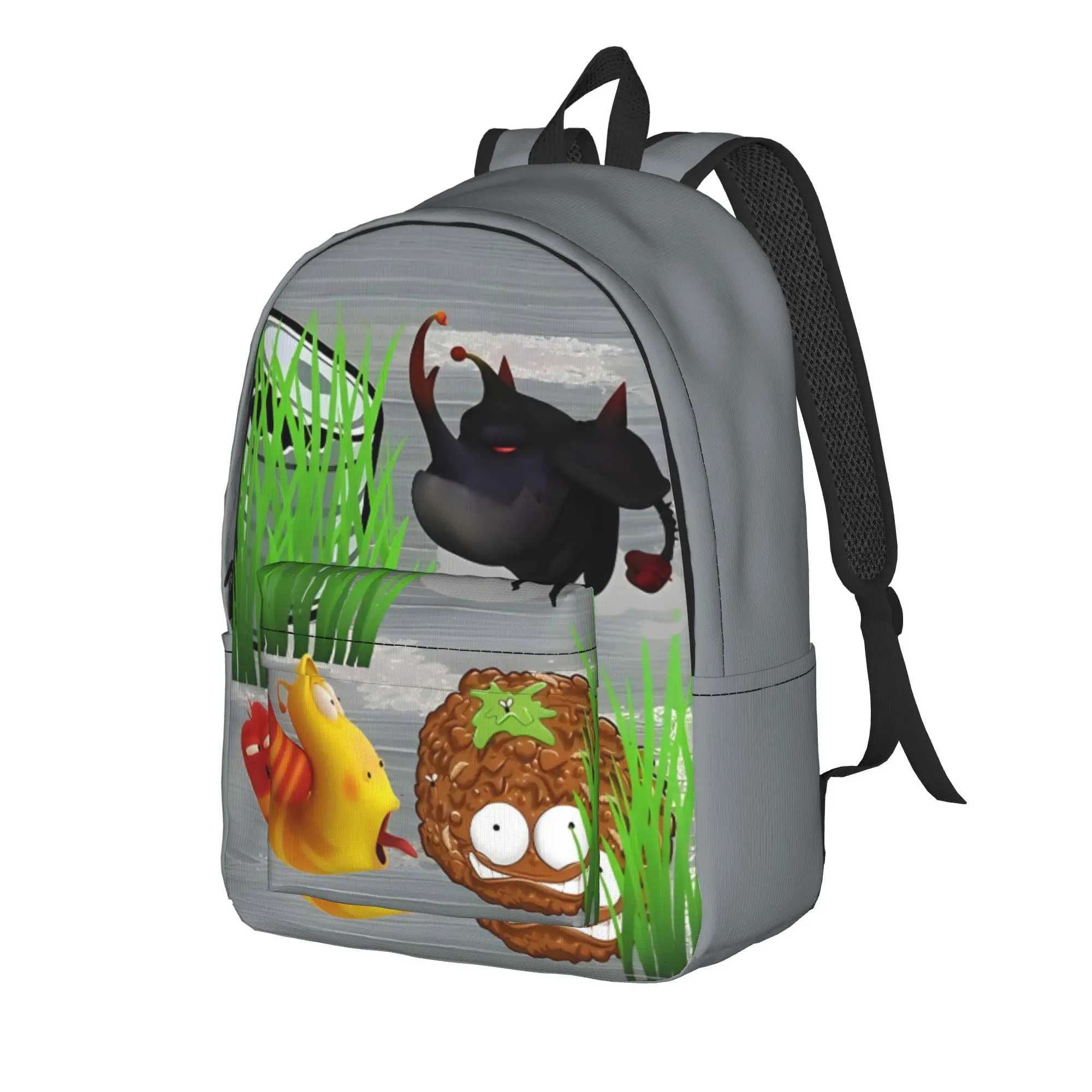 Back to School Season TV Series Rucksack Larva For Men Women Fashion Backpack