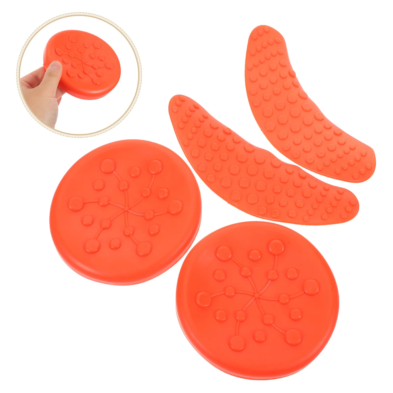 

4Pcs Silicone Shampoo Bowl Neck Rest Cushions for Pregnant Elderly Kids Comfortable Salon Hair Washing Head Support