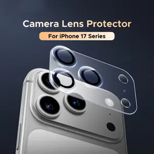Bilashmart Camera Lens Protector iPhone 17 Pro Lens Glass iPhone 17 Pro Max Protective Film HD