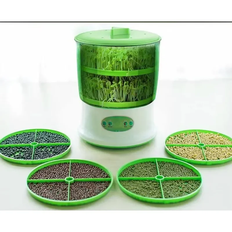 

Household automatic three-layer large-capacity smart thermostat green sowing tray bean processing machinery bean sprouts machine