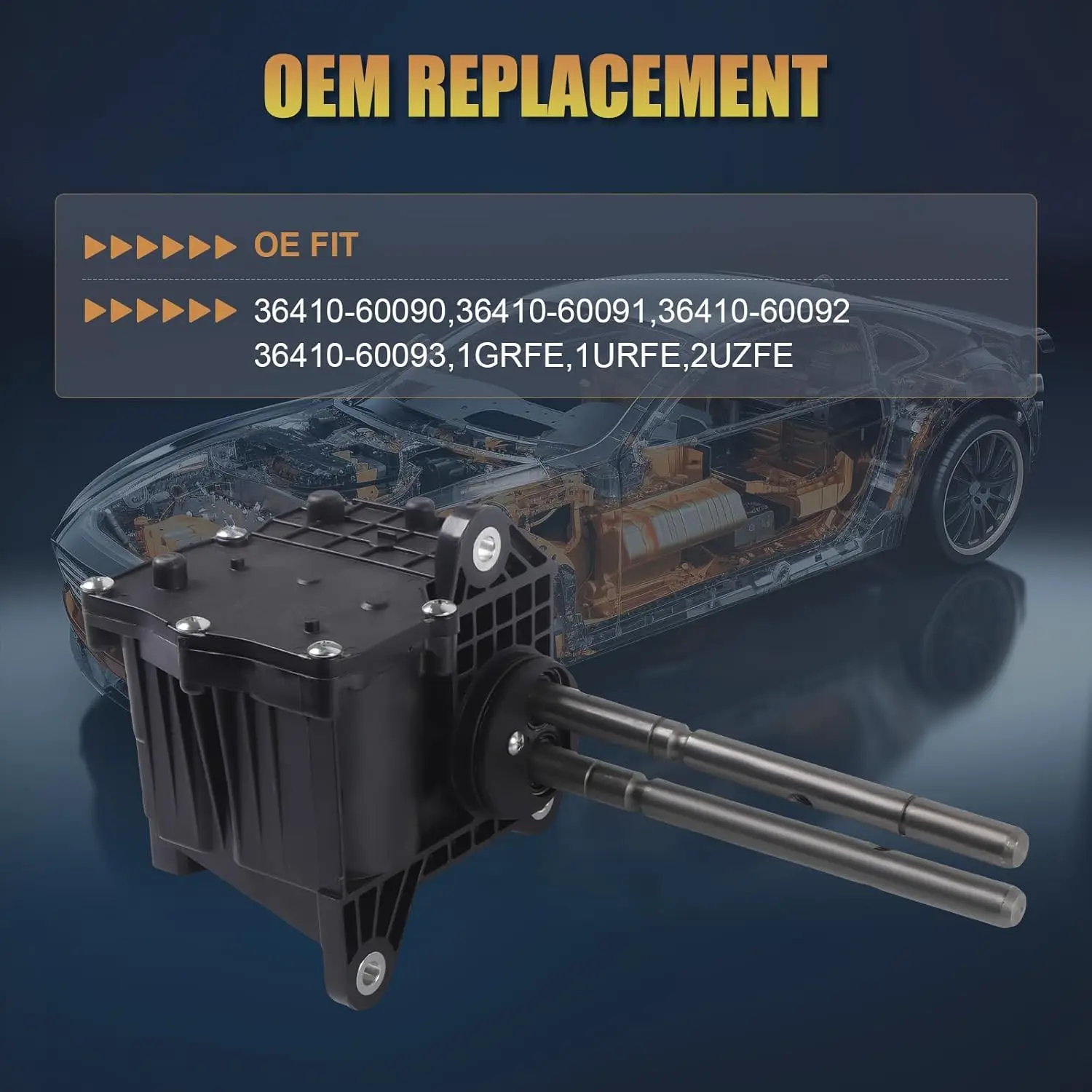 

Привод двигателя переключения раздаточной коробки, подходящий для автомобилей Toyota Lexus — 4Runner 2 GX460 4WD, запасная часть, замена OE 36410-60093