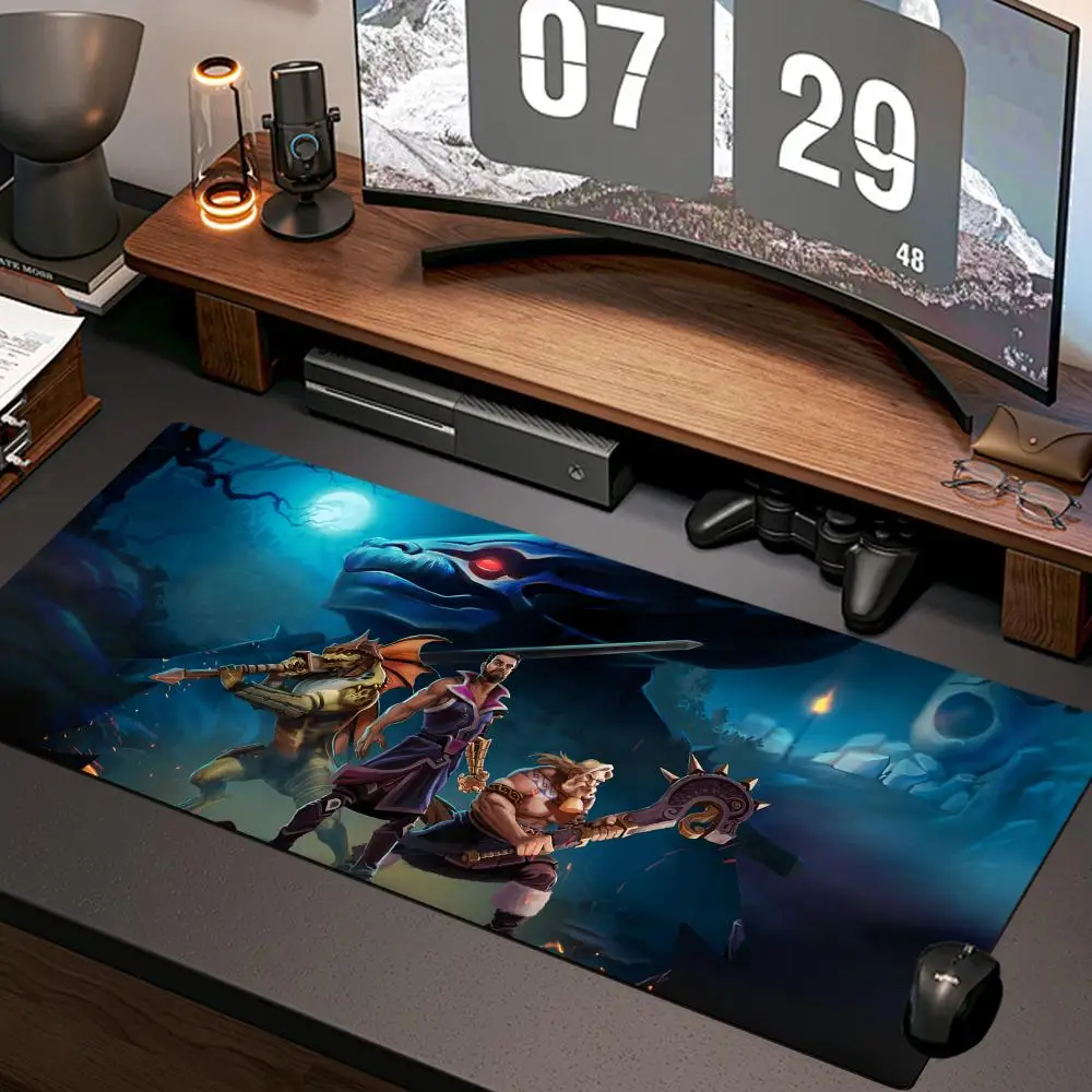 Runescape Mouse Pad New Computer Home Mousepad XXL Desk Mats Natural Rubber Office Anti Slip Gaming Accessories pad
