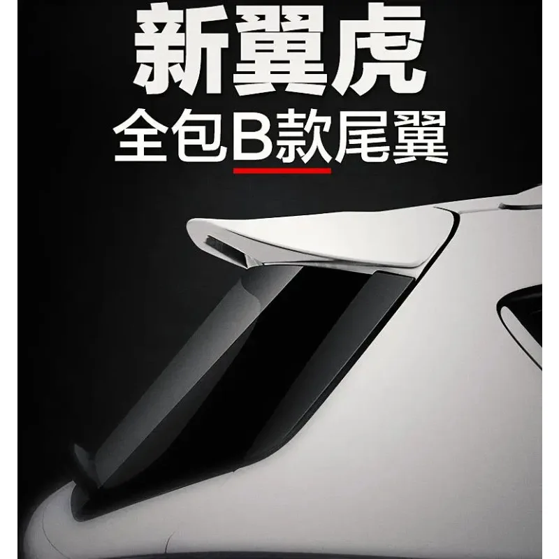 For Ford Escape Kuga 2013 2014 2015 2016 2017 2018 Exterior ABS Unpainted Primer Color Rear Trunk Wing Spoiler Decoration