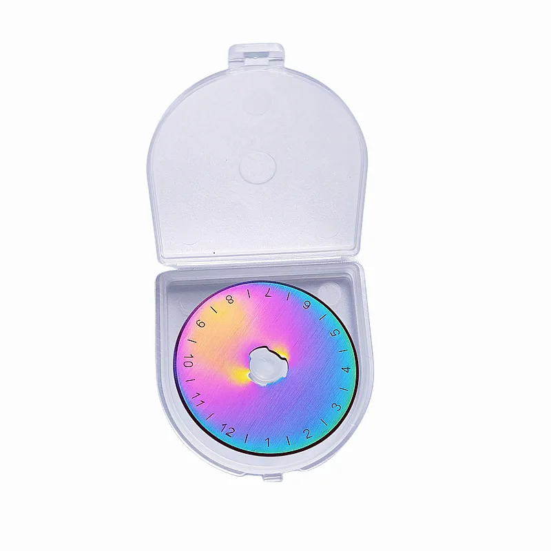 10Pcs 45mm  Rotary Cutter Blad - Rotary Cutter For Fabric 45Mm ulasan dan harga