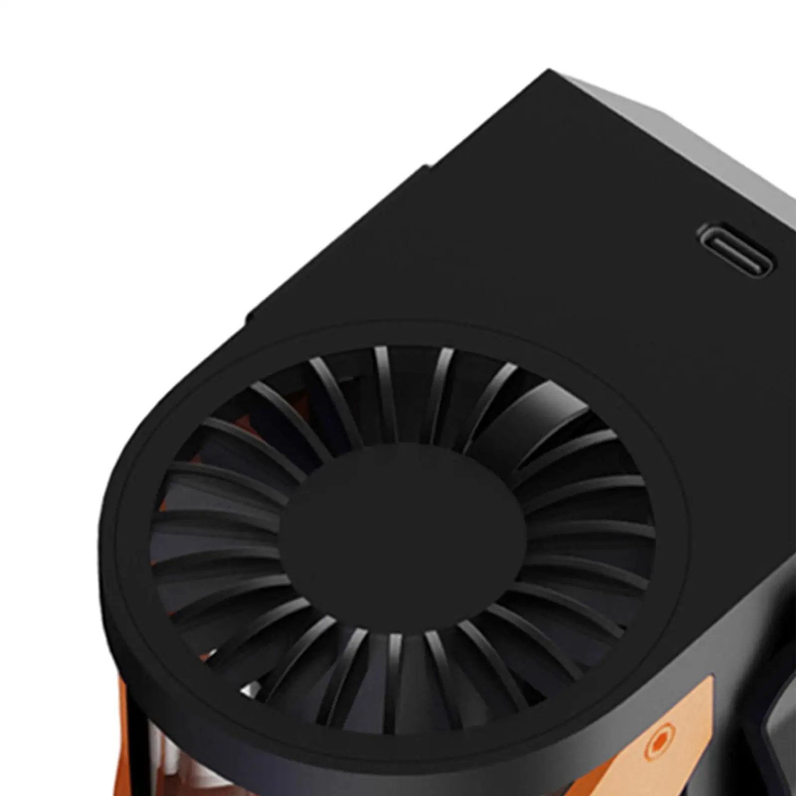 Ventilatore da appendere alla vita Ventilatore personale con clip in vita per arrampicata in campeggio all'aperto