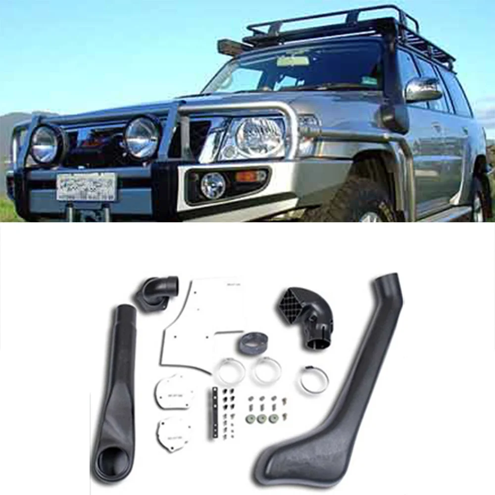 

LLDPE Snorkel 4x4 Exterior Offroad Accessories for Nissan Patrol Y61 Snorkel Off-Road Deep Water Wading Intake Pipe