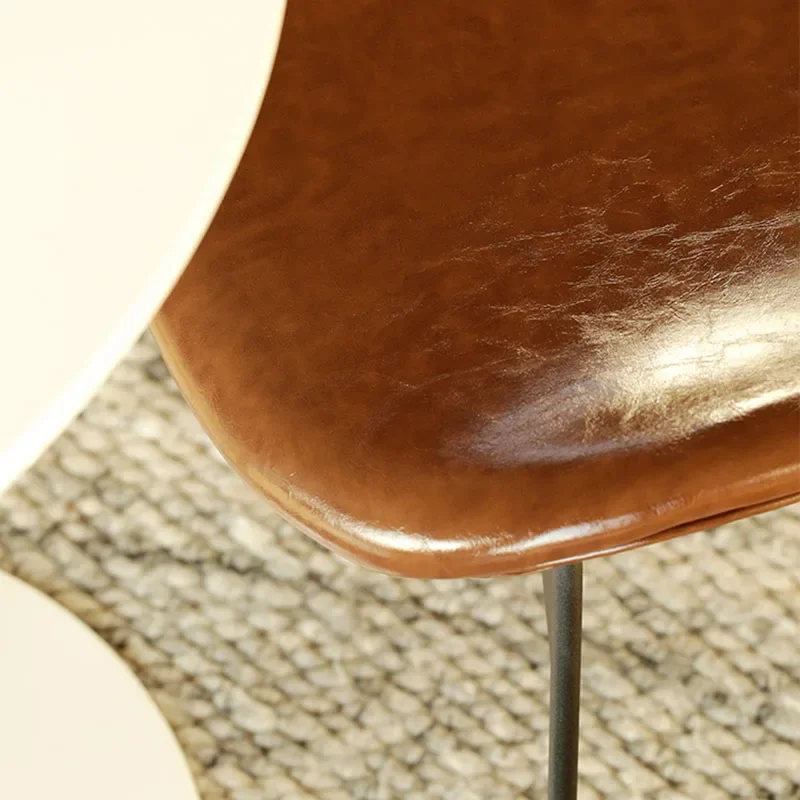 Creative Wrought Iron Dressing Chair for Bedroom Lounge Chairs Sillas De Comedor Furniture Стулья Для Nordic Retro Dining Chair