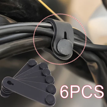 Motorrad-Gummibänder zur Rahmensicherung von Kabelbindern, Kabelbaum, Kabelzubehör für Motorrad, Fahrrad, Auto, Excel-Zubehör