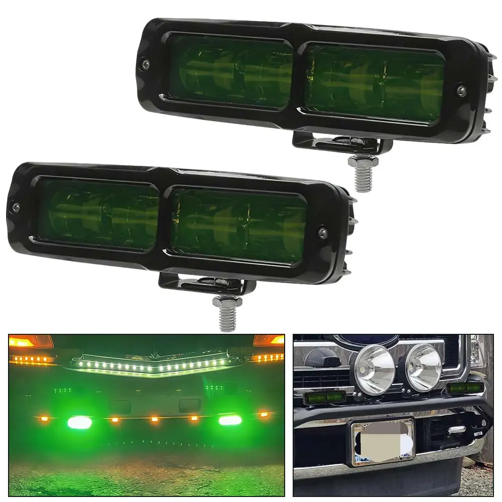 

30W 2 Pcs 6 Inch LED Work Light Bar For ATV SUV Truck Tractor Off Road Fog Light Driving Running Lights Fog Light Work Lamp Car