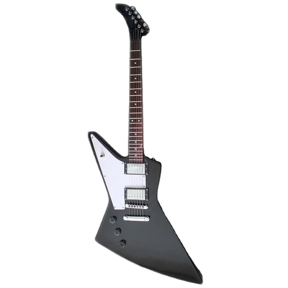 

STLF Weifang 6 String Left Hand EX Electric Guitar/electrica Guitarra in Black Colour