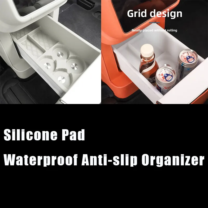 

Силиконовый коврик, водонепроницаемый противоскользящий органайзер, защитный коврик для салона автомобиля, аксессуары для Lynk & Co 900 920, автомобильный холодильник