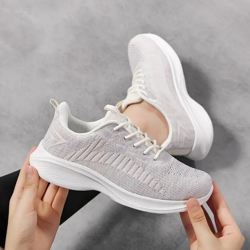 Platform Dad Shoes Women's 2024 Spring and Summer New Tenis Breathable Fried Street Internet Celebrity Super Hot Sports