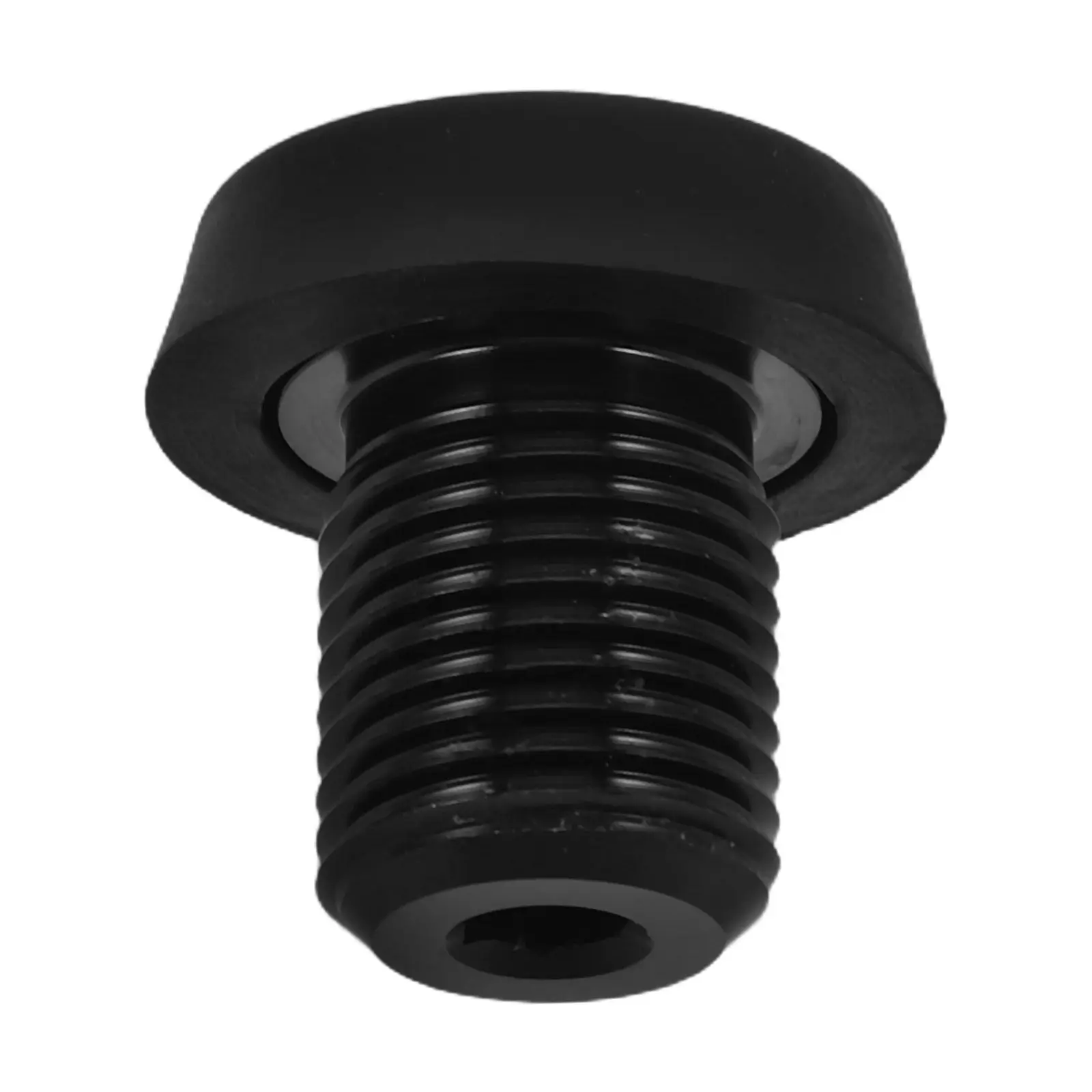 

1 Unit Billiard Cue Bottom Protector Black Rubber Plug for Pool Stick - Impact Resistant Bumper Cap for Snooker Cues