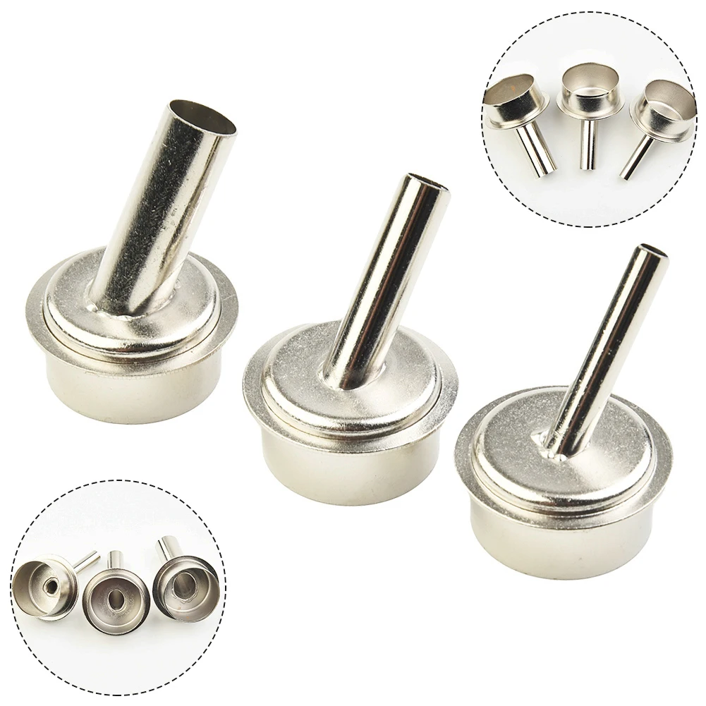 Nozzle Kits for QUICK 861DW Hot Air Rework Station – Set of 3 Stainless Steel Angle Nozzles for Optimal Repair Results view 5