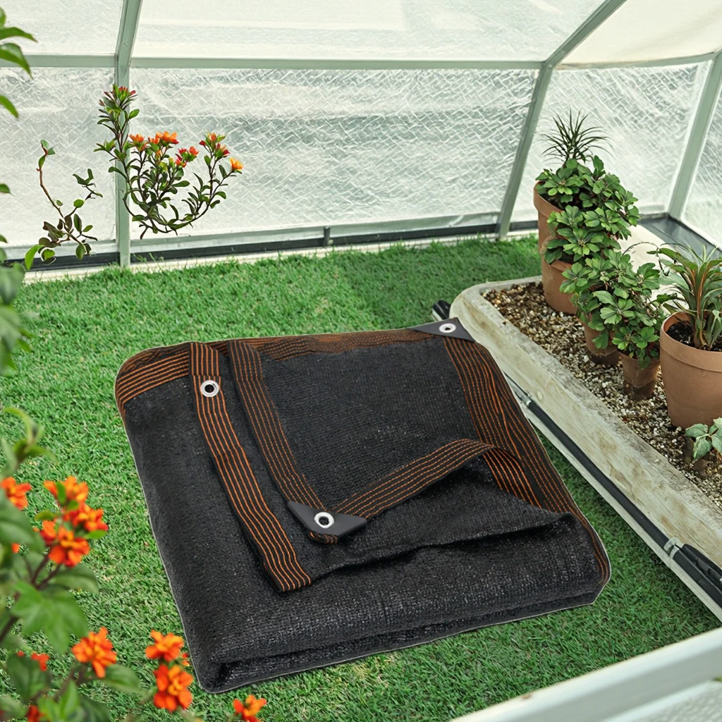 Heavy Duty Black HDPE UV Treated Shade Cloth PE Plastic Outdoor Mesh Netting for Agriculture Car Parking Sun Proof Garden