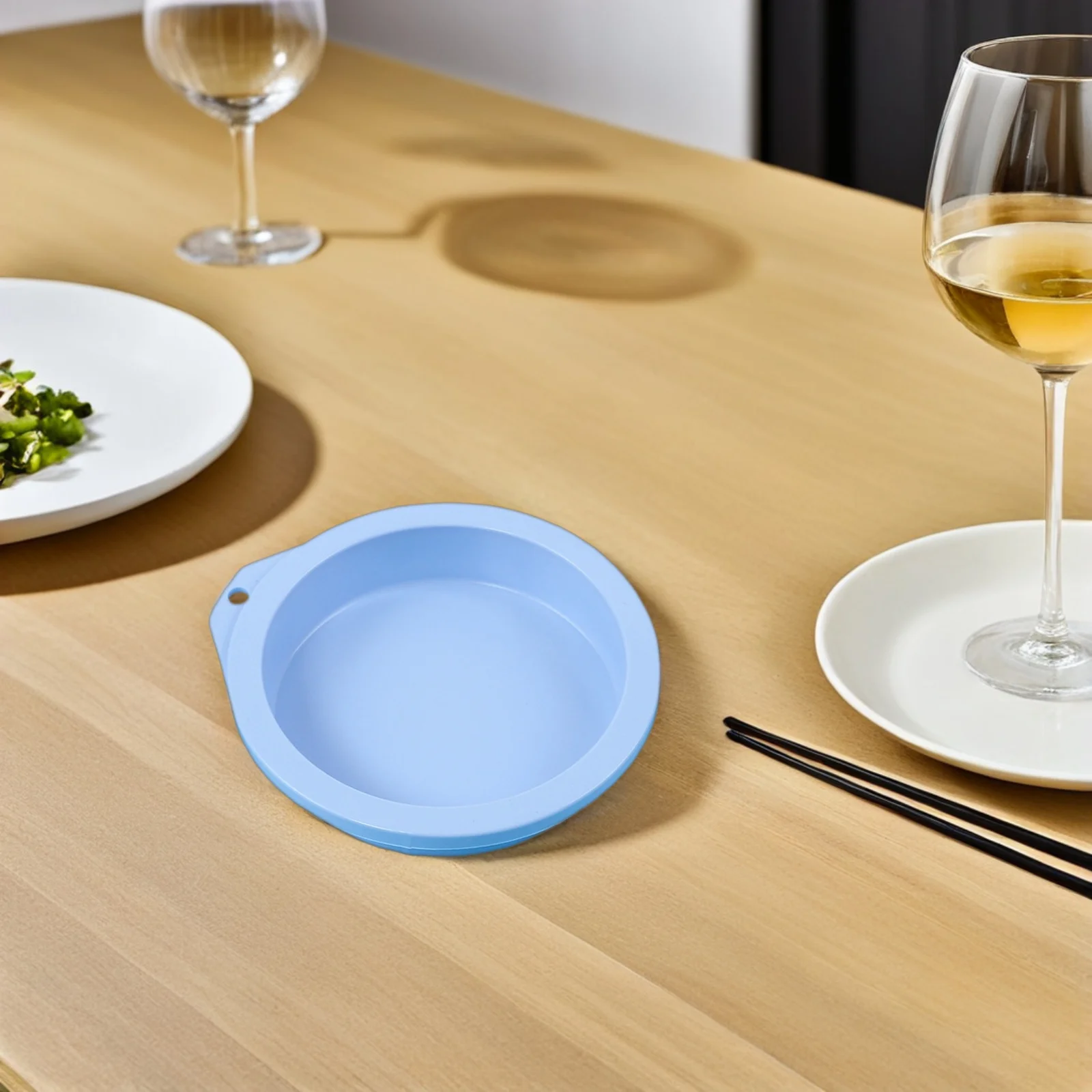 

6Pcs Mini 4 Inch Silicone Molds for Baking Non-Stick Reusable Cake Chocolate Pudding Jelly Mousse Tarts Flexible Compact Design