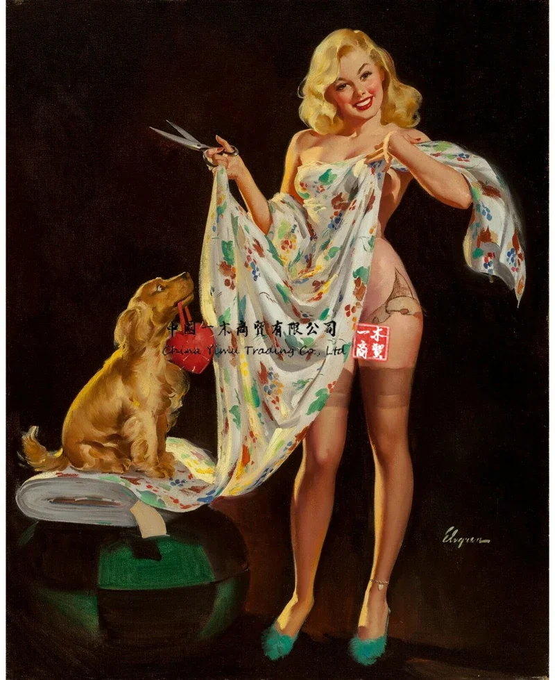 

Pinup Girl Iam Just Trying itfPoster наклейки изображение искусство фильм автомобиль игры наклейки