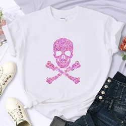Creativity for Women's Luxury Brand High-Quality Summer Print T-shirt Casual Oversized Y2k Personality Sleeve O-neck