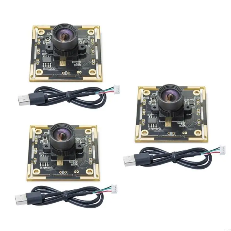 

3PCS OV9732 Camera Module Set, 1MP Resolution, 100 Degree Wide Field USB Port Y3ND