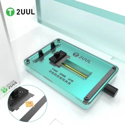 2UUL BH03 Tempered Insulating Glass Fixture Used for Mobile Phone Motherboard Chip IC Tin Planting Fixation Repair Fixture Tool