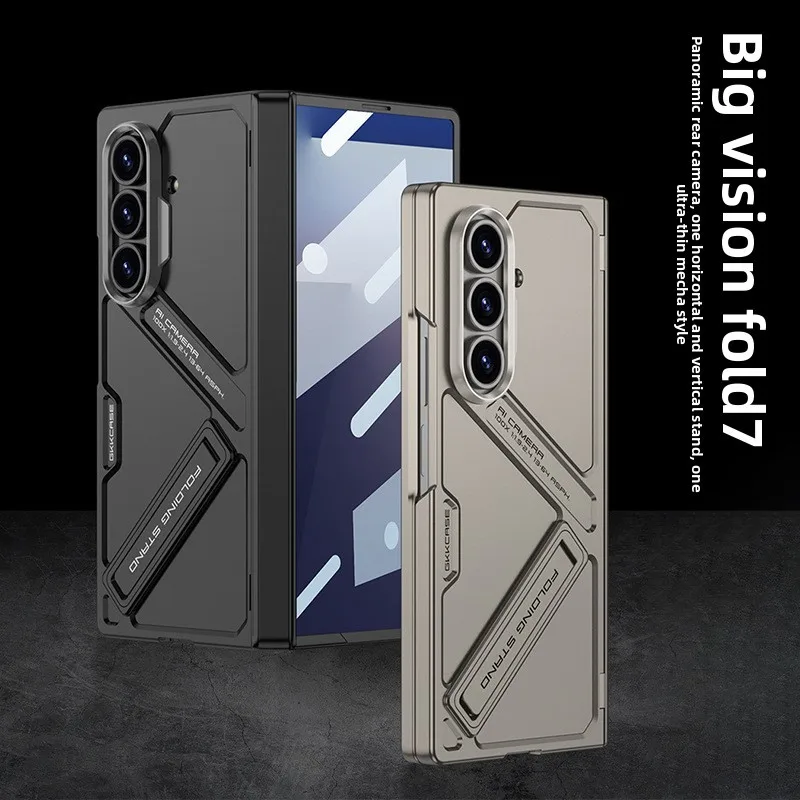

Ultra Thin Case For Samsung Z Fold 7 Anti Fall Bracket Holder Protective Cover