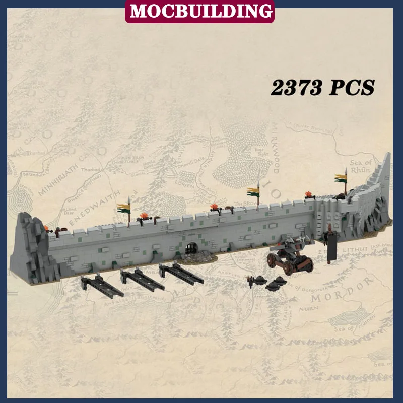 MOC UCS Helm\'s Deep Classical Building Model Build Blocks Set Assemble Collectible Series Toy Giftl