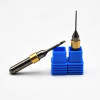 0.6/1.0/2.0mm Xmill 600 PMMA Milling Bur With One Blade Single Edged Drills