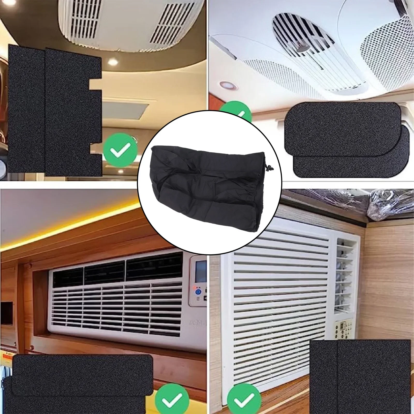 100*40CM Activated Carbon Filter Activated Carbon Enhanced Air Quality Environmental Cleanliness Indoor Air Freshener