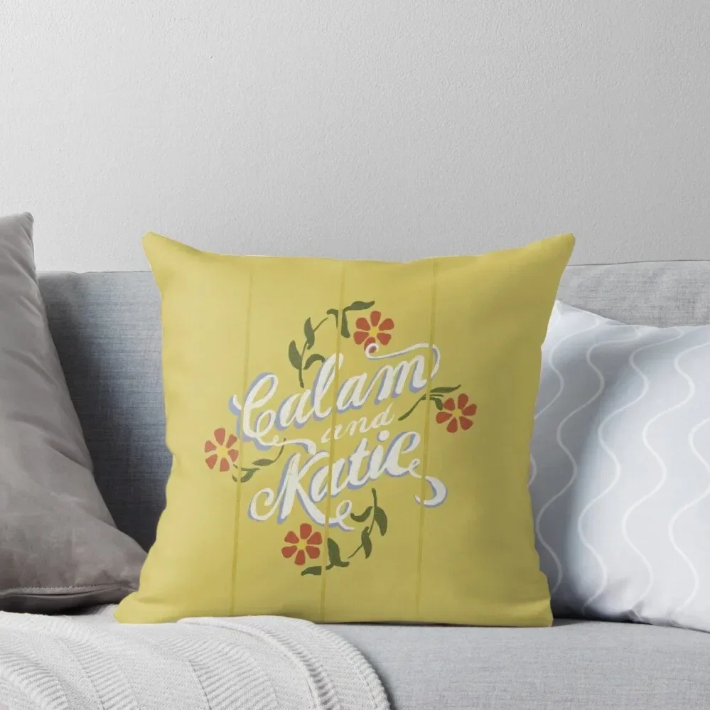 

Calam & Katie Throw Pillow Room decorating items Pillow Decor pillow