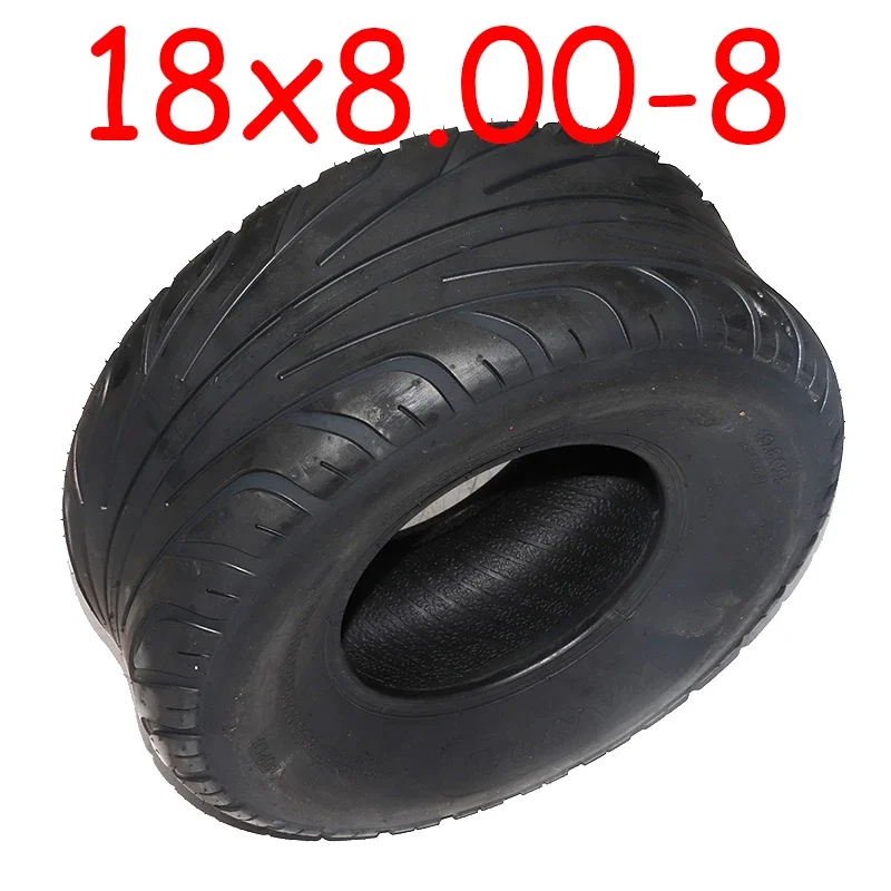 

18X8.00-8 inch vacuum tire 205/60-8 inch outer tyre for four-wheeled Beach Car for Harley Electric Vehicle ATV Gokart Scooter