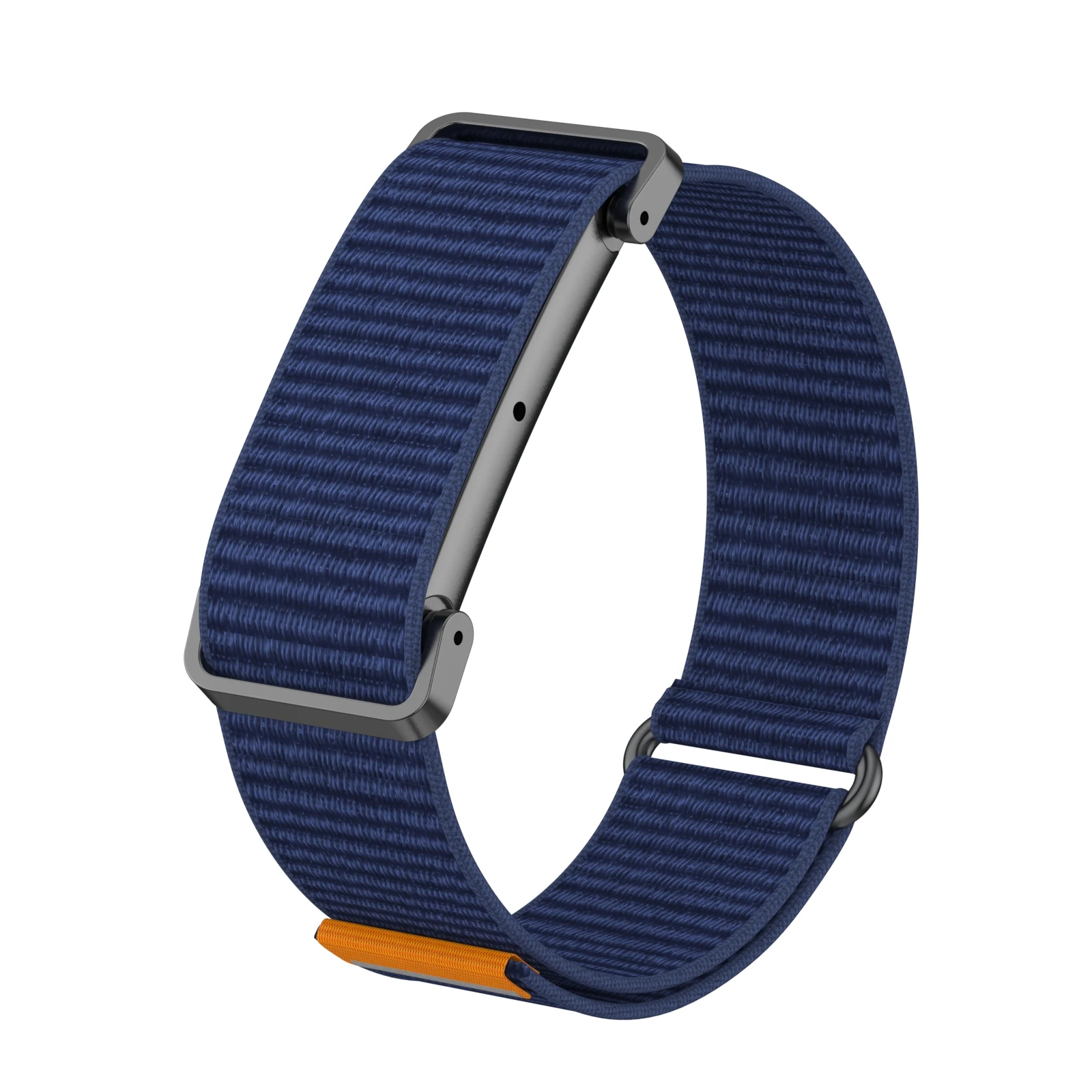 Nylon Loop Strap + Metal Case for Google Fitbit Air Soft Breathable Wristband Replacement Sport Strap Fits for Fitbit Air Band
