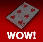 1pc Wow Gimmick Random Pattern Magic Tricks Visual Card Change Magia Magician Close Up Illusions Gimmick Props Mentalism