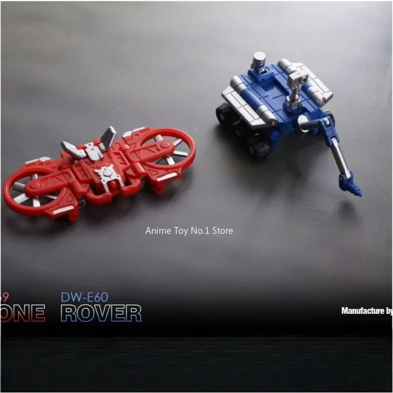 Origineel transformatierobotmodel DW-E59&E60 Onbemand luchtvoertuig en verkenningsvoertuig Anime-actie Populaire favorieten