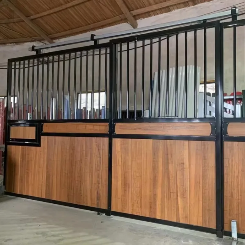 Customization Customized Slided Wooden Horse Stable with Gear Core Components
