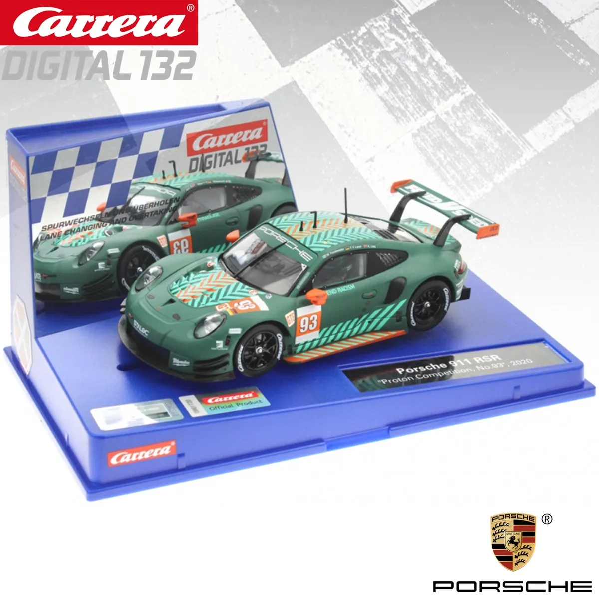 Carrera Slot Car Digital132 Porsche 911 RSR 30915/31073/32019 Gulf
