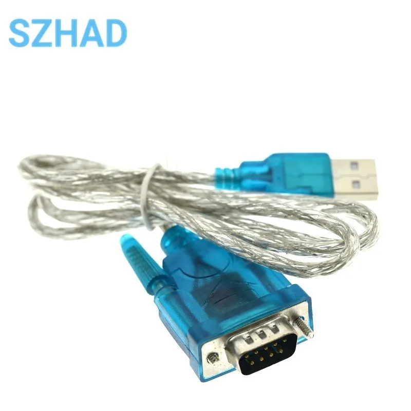 HL-340 New USB to RS232 COM Port Serial PDA 9 pin DB9 Cable Adapter support Windows7-64