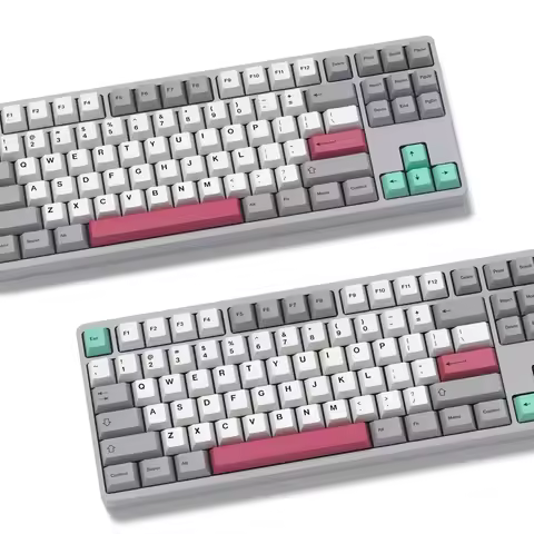 KBDiy 147Keys Cherry Profile Modern Dolch Keycaps for Mechanical Keyboard Gaming Custom PBT Keycaps for RAINY75 AK74 gx87 crush
