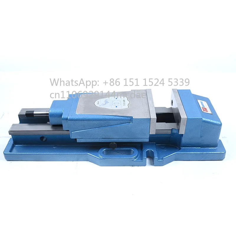 2026 new built-in mechanical double force pressurized vice cnc precision flat mouth hydraulic vice MP-6 4 inch 5 inch 8 inch