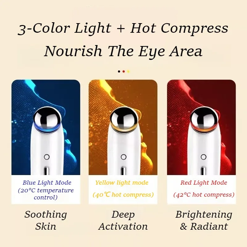 قابلة للشحن مدلك العين الهالات السوداء إزالة عيون تدليك أداة المحمولة آلة التجميل إزالة التجاعيد جهاز العناية بالبشرة
